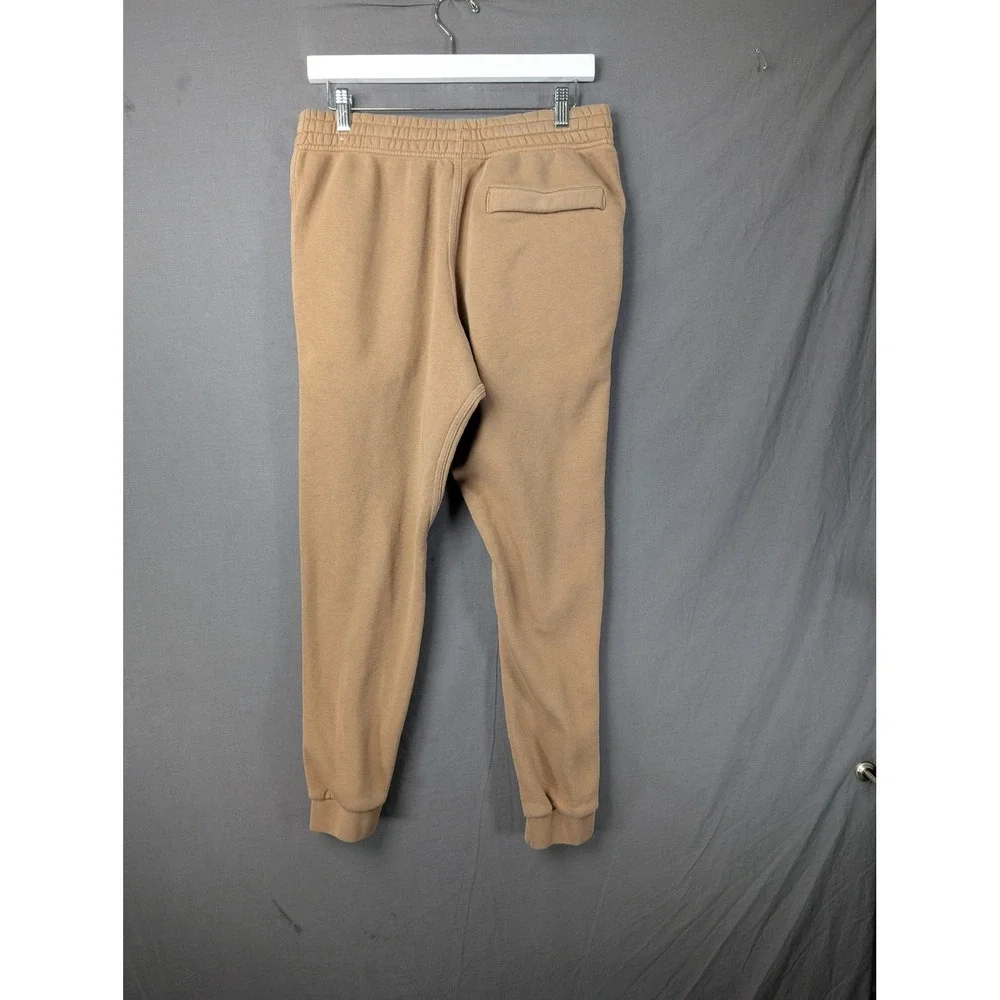 Nike Mens Sportswear Club Fleece Joggers Tan Brown Size Medium